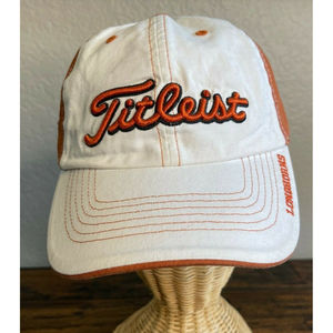 Titleist White and Orange Men's Hat
